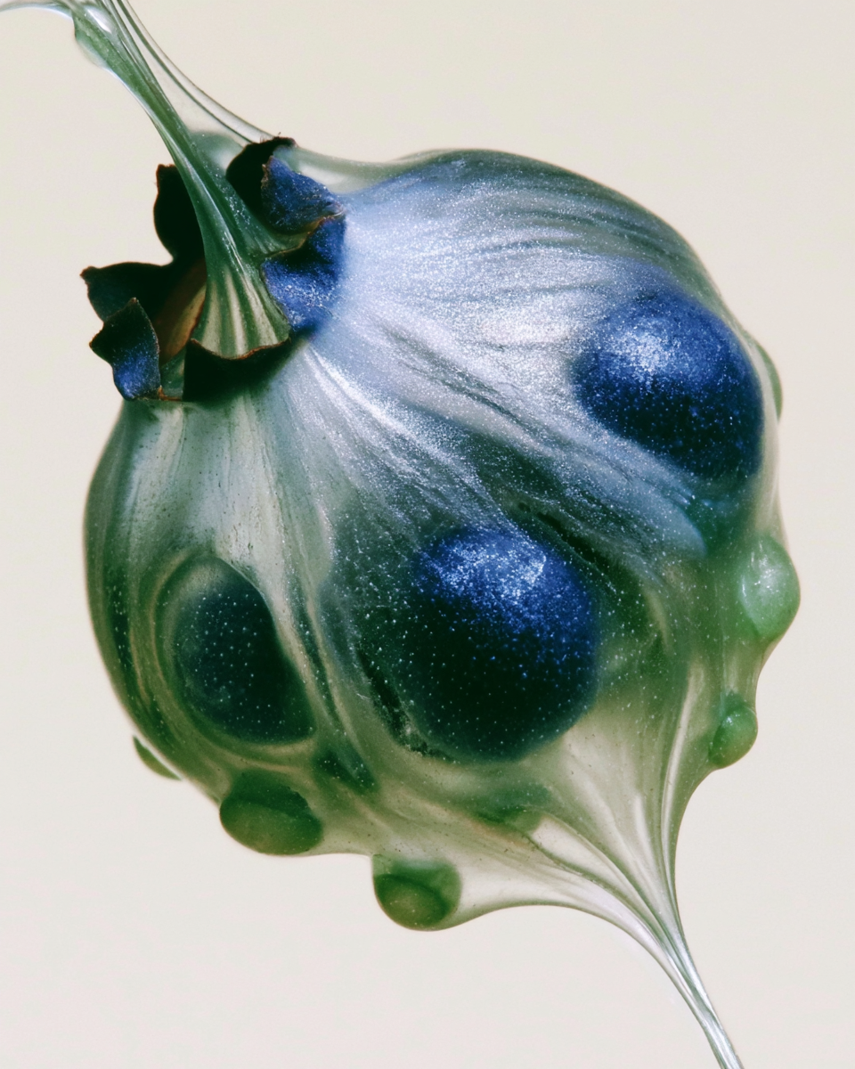 Macro botanical fine art photography prompt