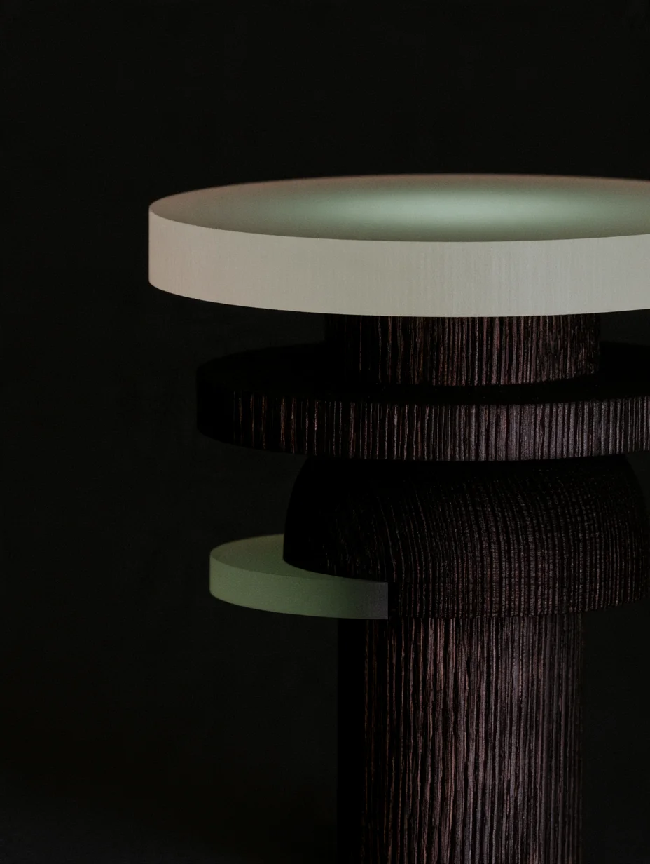 Minimalist sculptural product design prompt