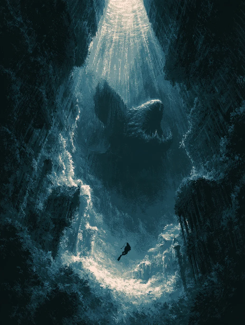 Cinematic underwater exploration adventure prompt