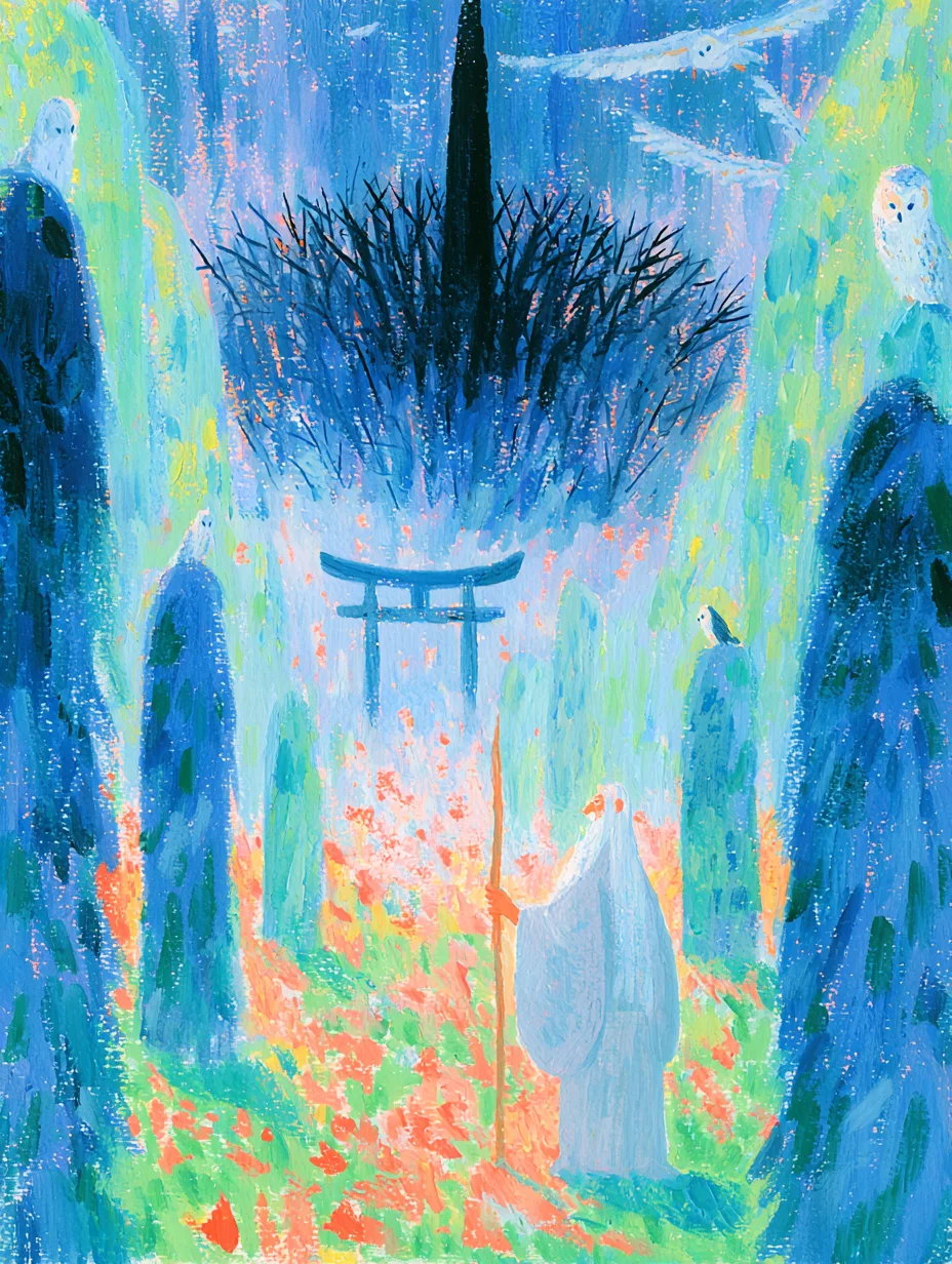 Mystical wizard fantasy landscape prompt