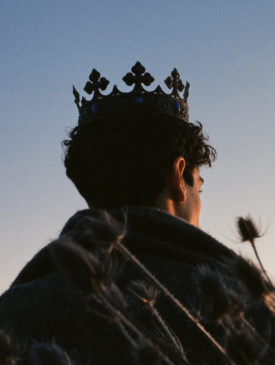 Regal portrait moody evening prompt