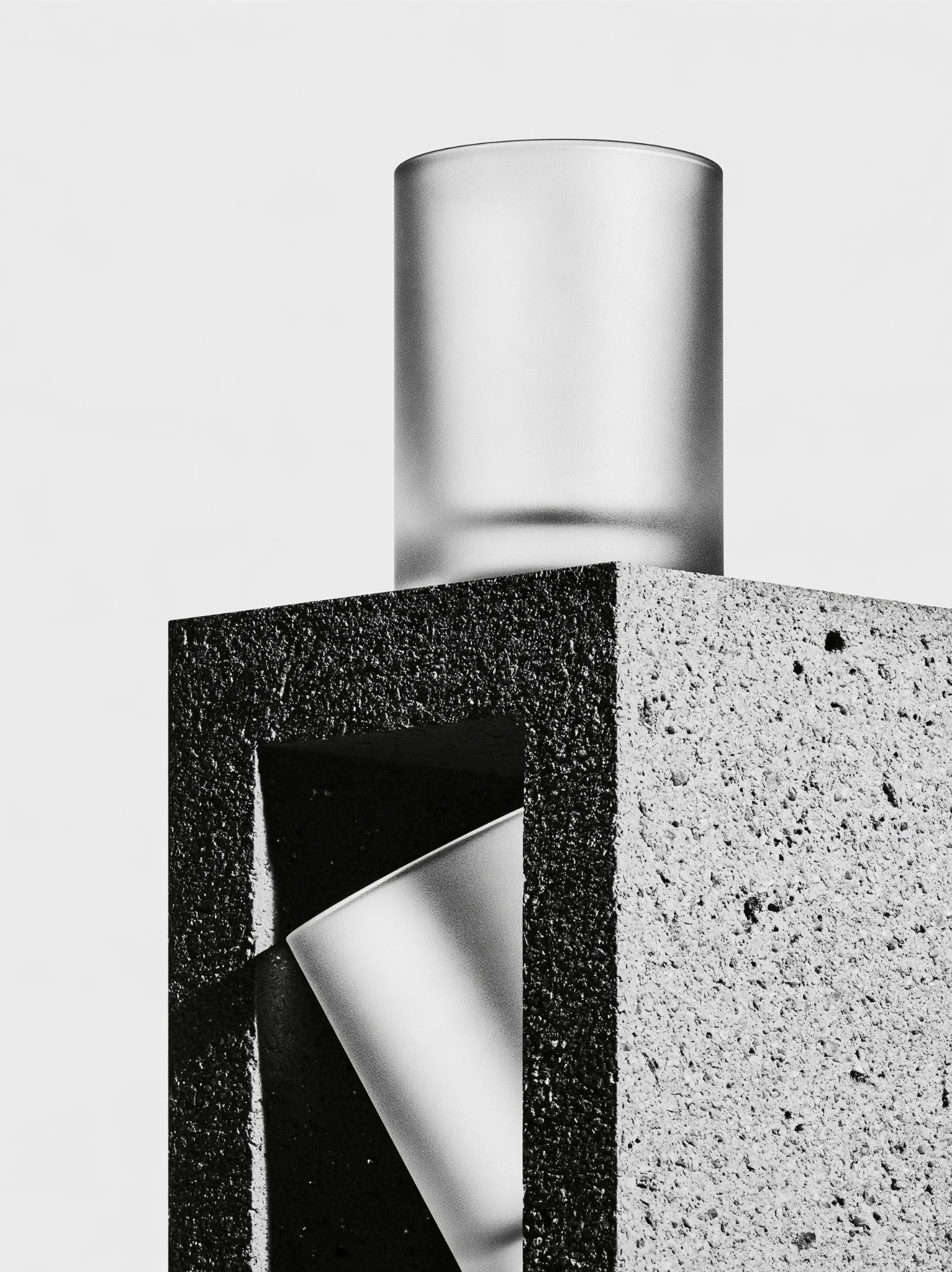 Minimalist architectural product photography prompt