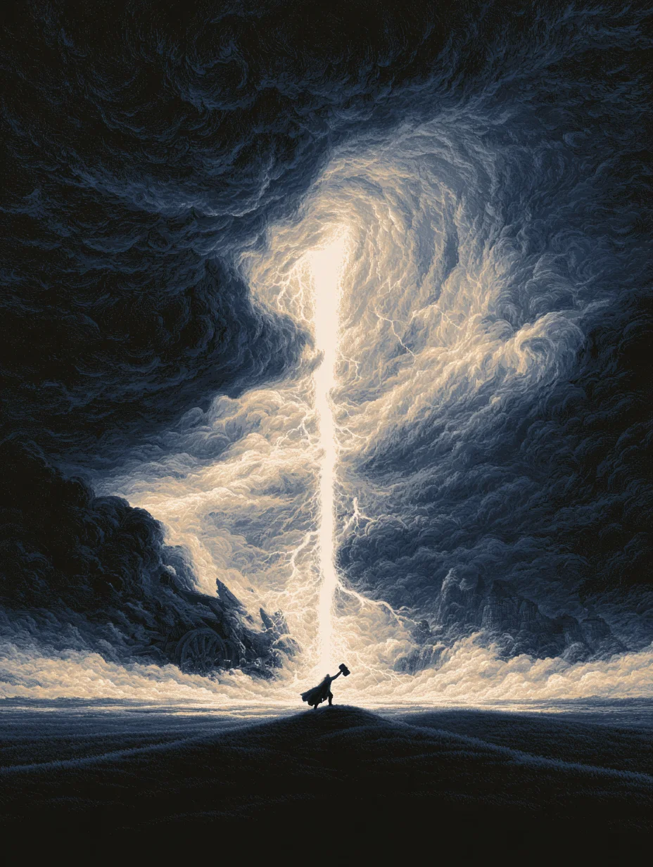 Cinematic fantasy Norse mythology prompt