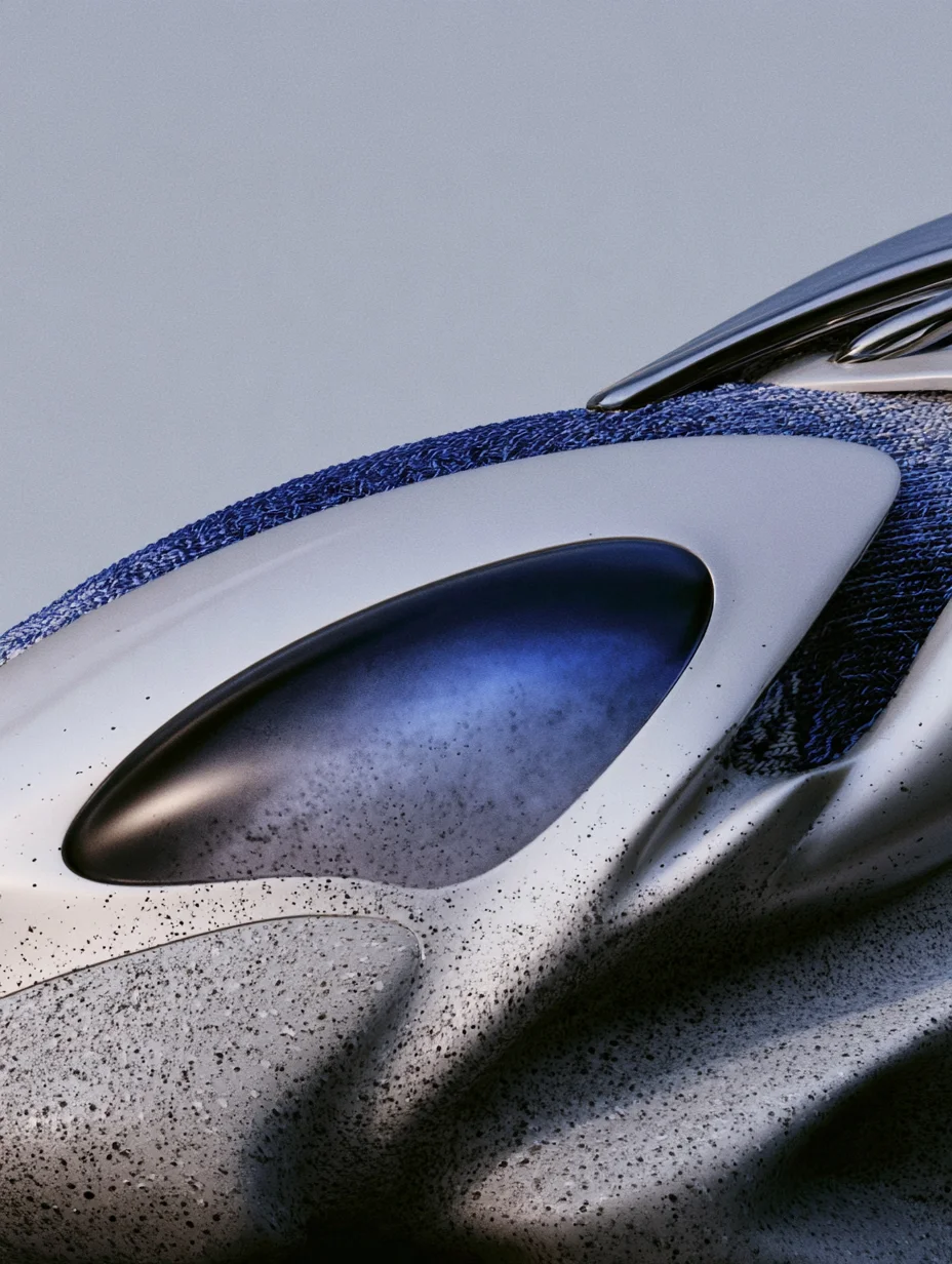 Futuristic sneaker design product prompt