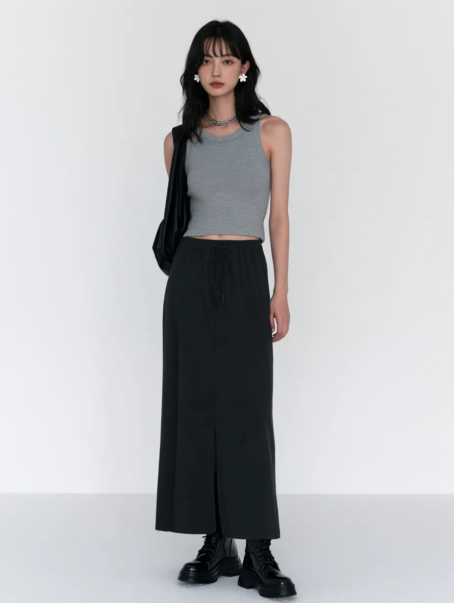 Minimalist streetwear fashion editorial prompt