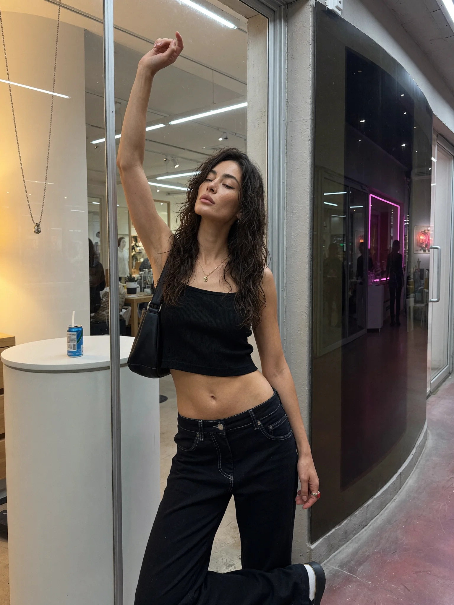 Candid urban fashion lifestyle prompt