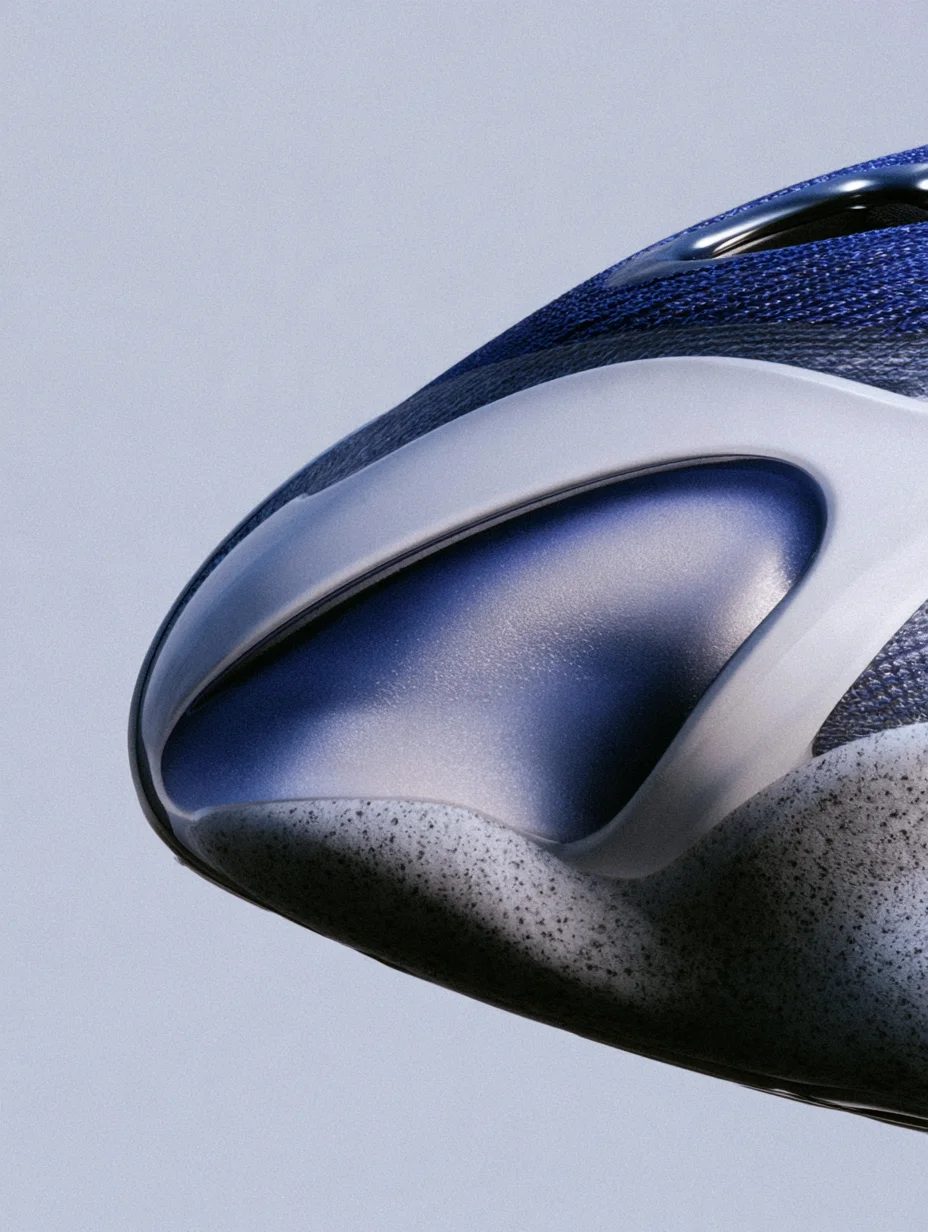 Futuristic minimalist sneaker design prompt