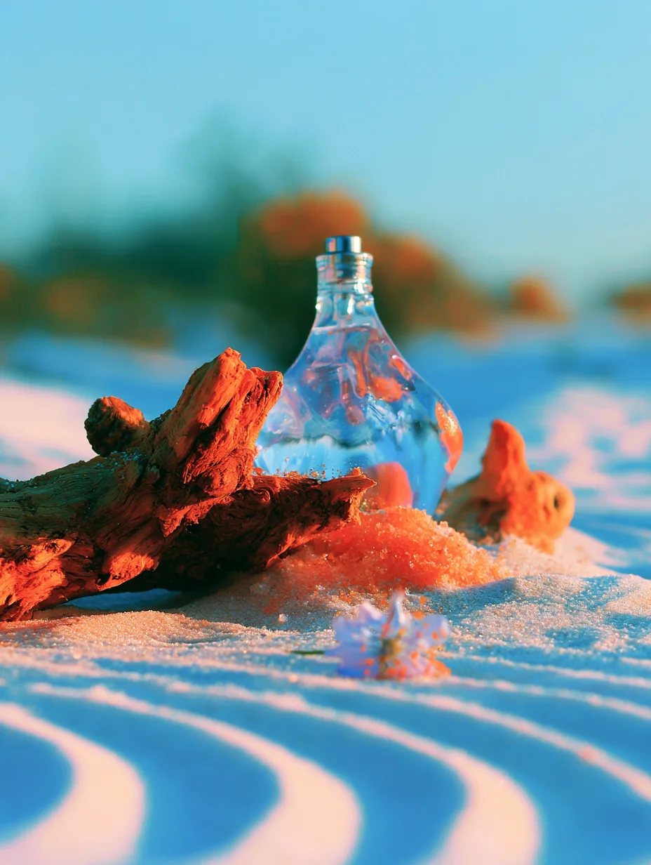 Luxury perfume bottle product photography prompt