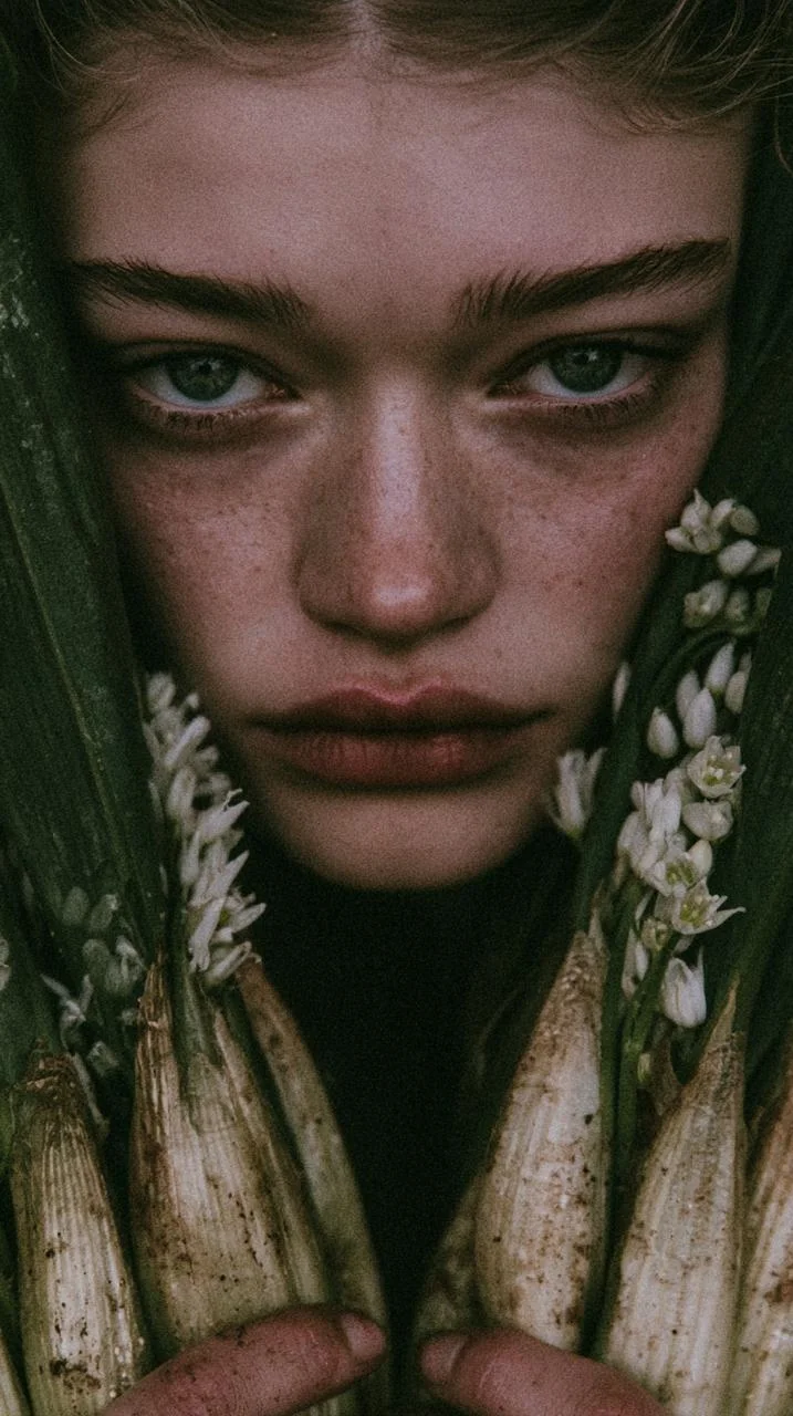 Cinematic editorial portrait prompt