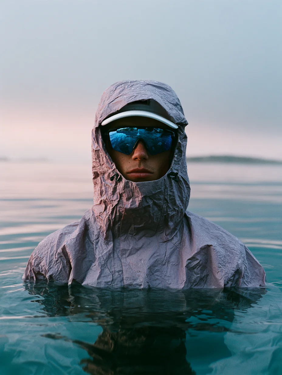 Surreal water portrait aesthetic prompt