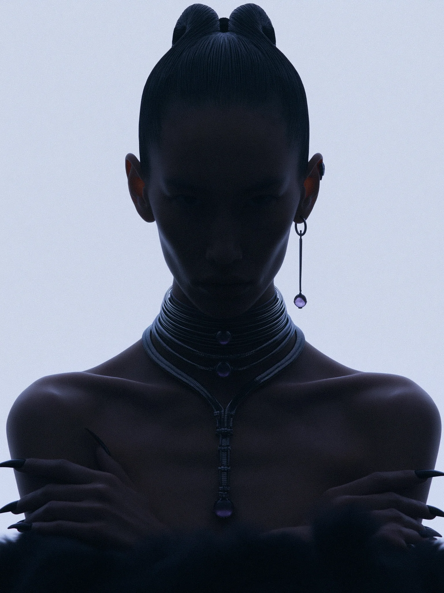 Minimalist luxury jewellery campaign prompt