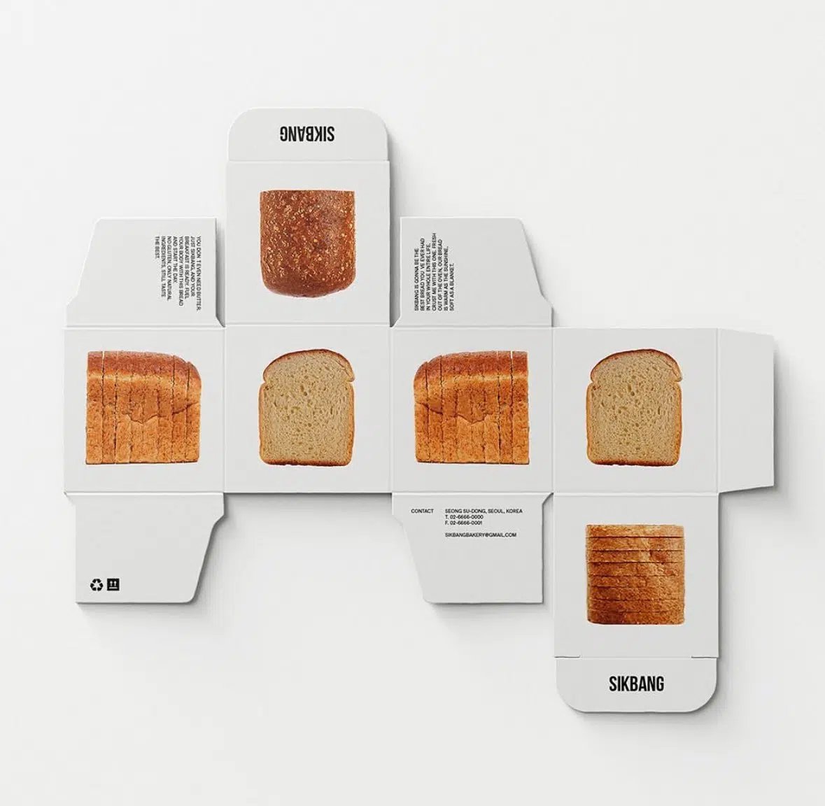 packaging design for the brand sikbang by studiolem https://t
