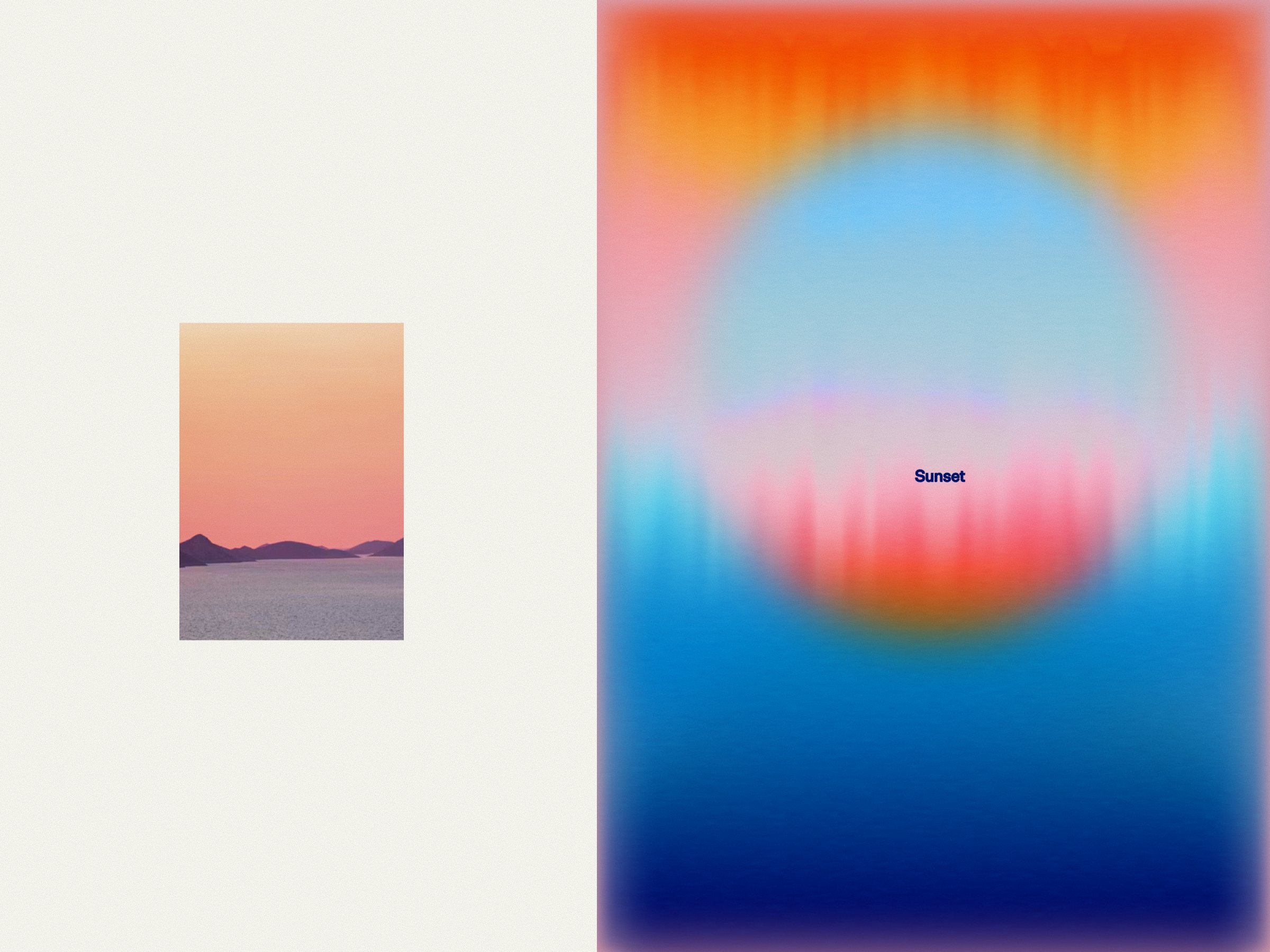 bleeding watercolor gradients
