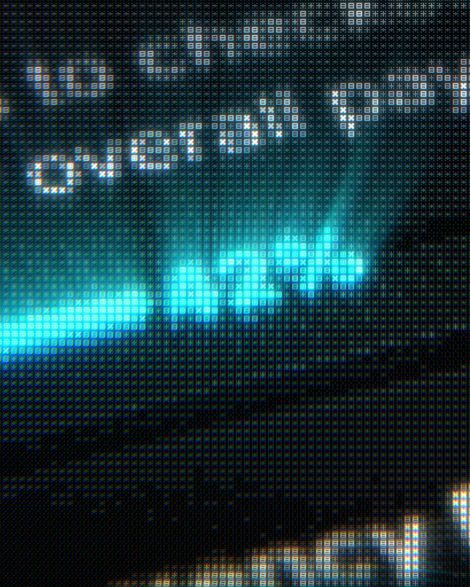 Some more shots from the ASCII plugin for After Effects I am workin…