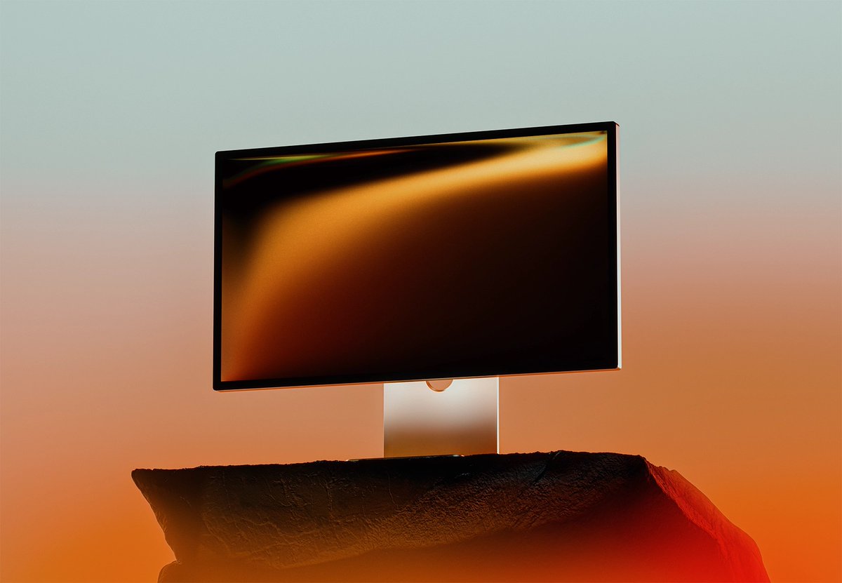 Apple Studio Display mockups • https://t